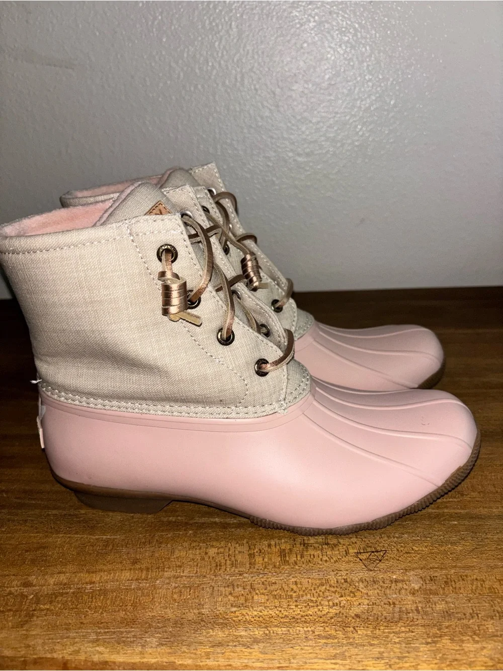 Sperry Women's Pink Duck Boot NWOT